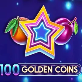 100 Golden Coins game by Amusnet Interactive – logo hosted on WinRolla Casino