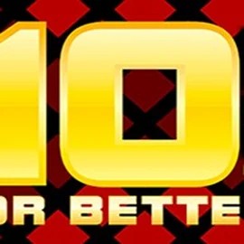10s or Better slot logo by 1x2gaming at WinRolla Casino