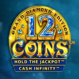 12 Coins Grand Diamond Edition by Wazdan, showcased at winsrolla.com – game logo