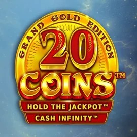 20 Coins Grand Gold Edition by Wazdan, showcased at winsrolla.com – game logo