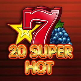 20 Super Hot slot logo by Amusnet Interactive at WinRolla Casino