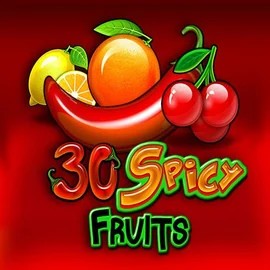 30 Spicy Fruits slot logo by Amusnet Interactive at WinRolla Casino