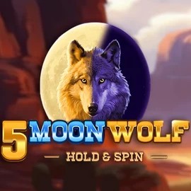 5 Moon Wolf slot visual from Apparat Gaming available on winsrolla.com