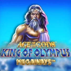 Age Of The Gods: King of Olympus Megaways slot visual from Origins available on winsrolla.com