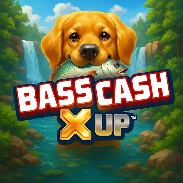Bass Cash X UP slot icon by Alchemy Gaming, available at WinRolla Casino
