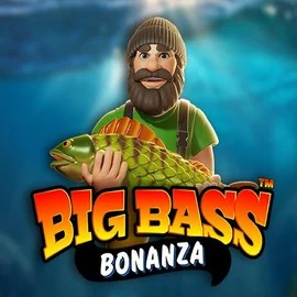Big Bass Bonanza logo – Slots by Pragmatic Play at WinRolla Casino