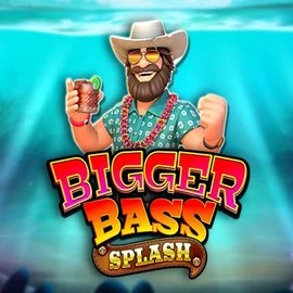 Slots logo of Bigger Bass Splash from Pragmatic Play at WinRolla Casino