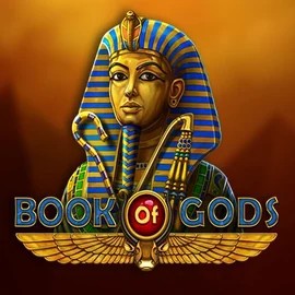 Book of Gods logo – Slots by BF Games at WinRolla Casino