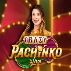 Crazy Pachinko logo – Live Casino by Evolution at WinRolla Casino