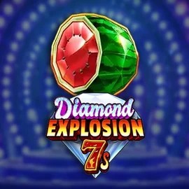 Slots logo of Diamond Explosion 7s from RubyPlay at WinRolla Casino
