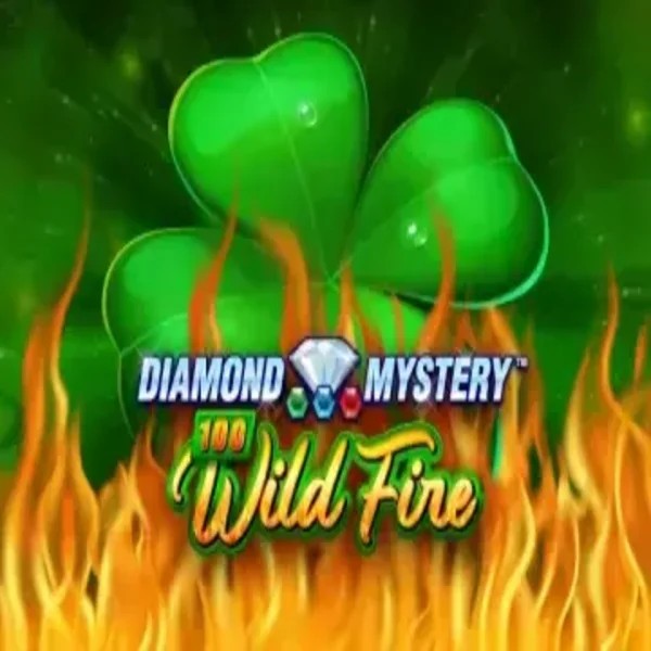 Official Slots logo: Diamond Mystery 100 Wild Fire by Greentube at WinRolla Casino