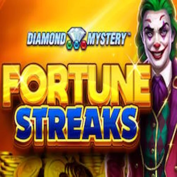 Official Slots logo: Diamond Mystery Fortune Streaks by Greentube at WinRolla Casino