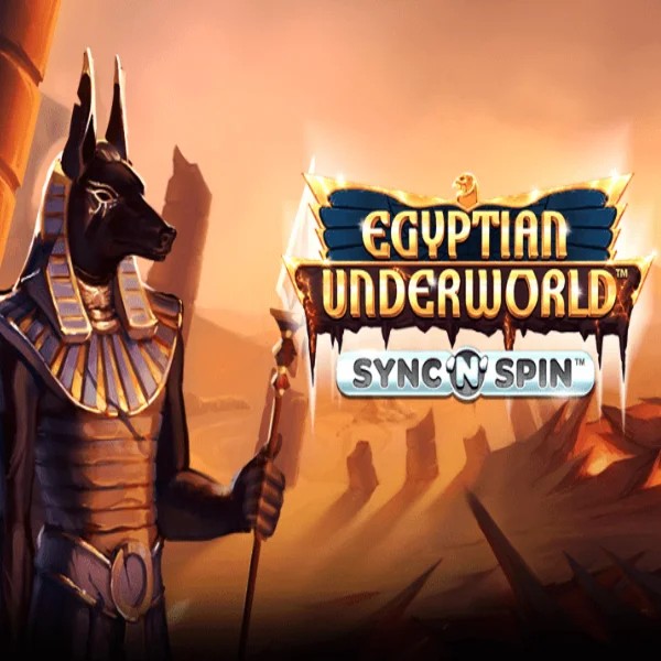 Egyptian Underworld logo by Greentube at WinRolla Casino