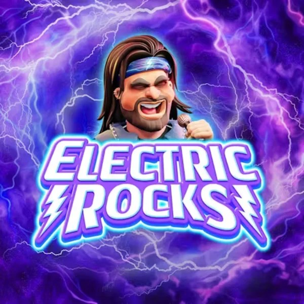 Electric Rocks online game logo by Inspired Gaming on winsrolla.com