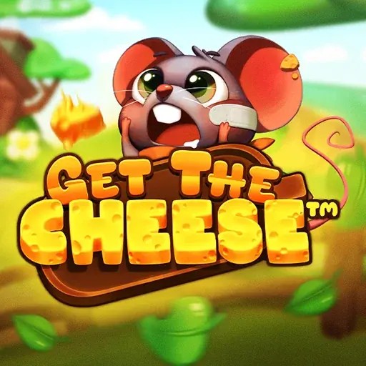 Get The Cheese game by Hacksaw Gaming – logo hosted on WinRolla Casino
