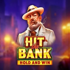 Hit The Bank Hold and Win logo – Slots by Playson at WinRolla Casino