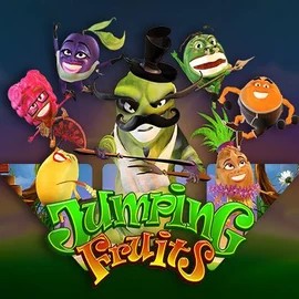 Jumping Fruits slot icon by Wazdan, available at WinRolla Casino