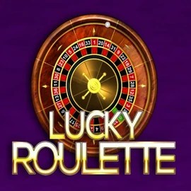 Lucky Roulette slot logo by Belatra Games at WinRolla Casino