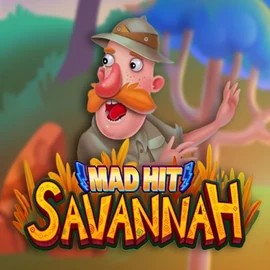 Official Slots logo: Mad Hit Savannah by RubyPlay at WinRolla Casino