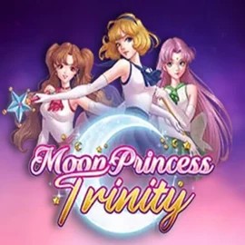 Official Slots logo: Moon Princess Trinity by Play'n GO at WinRolla Casino