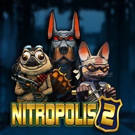 Nitropolis 2 slot logo by ELK Studios at WinRolla Casino