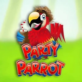 Slots logo of Party Parrot from Rival at WinRolla Casino