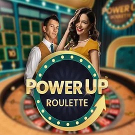 PowerUP Roulette slot visual from Pragmatic Play available on winsrolla.com