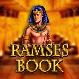 Ramses Book logo by Gamomat at WinRolla Casino