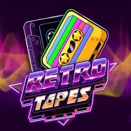 Retro Tapes logo – Slots by Push Gaming at WinRolla Casino