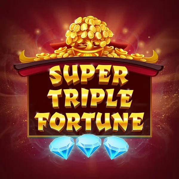 Super Triple Fortune online game logo by Greentube on winsrolla.com