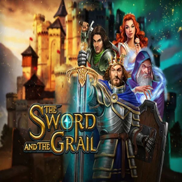 The Sword and the Grail slot visual from Play'n GO available on winsrolla.com