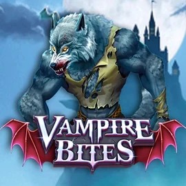 Vampire Bites logo – Slots by Amusnet Interactive at WinRolla Casino