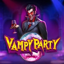 Vampy Party logo by Pragmatic Play at WinRolla Casino
